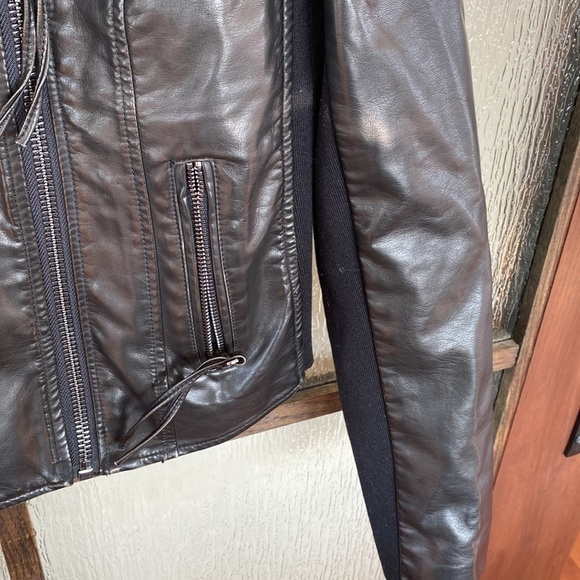 Free People black moto jacket in size XS NWOT. - Picture 3 of 6